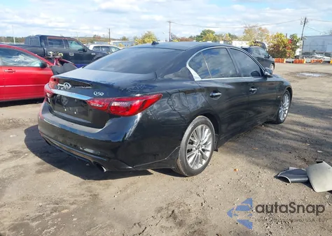 2018 Infiniti Q50 3.0T Luxe из США, поврежденный, VIN JN1EV7AP5JM591144